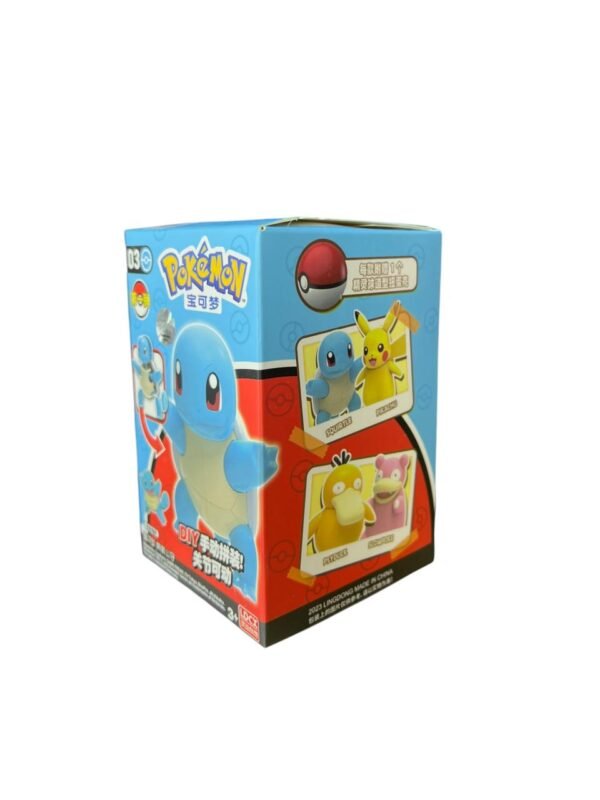 Figura Armable Squirtle + Pokebola Pokemon 6 Cm - Imagen 3