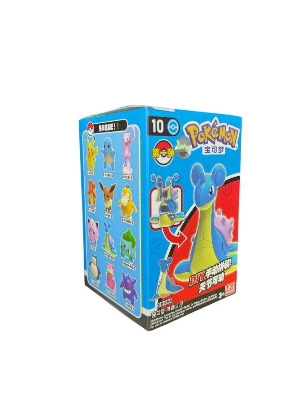 Figura Armable Lapras + Pokebola Pokemon 7 Cm - Imagen 4