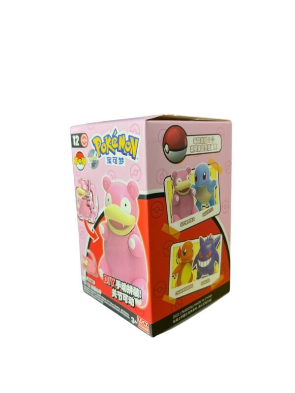 Figura Armable Slowpoke + Pokebola Pokemon 6 Cm - Imagen 3