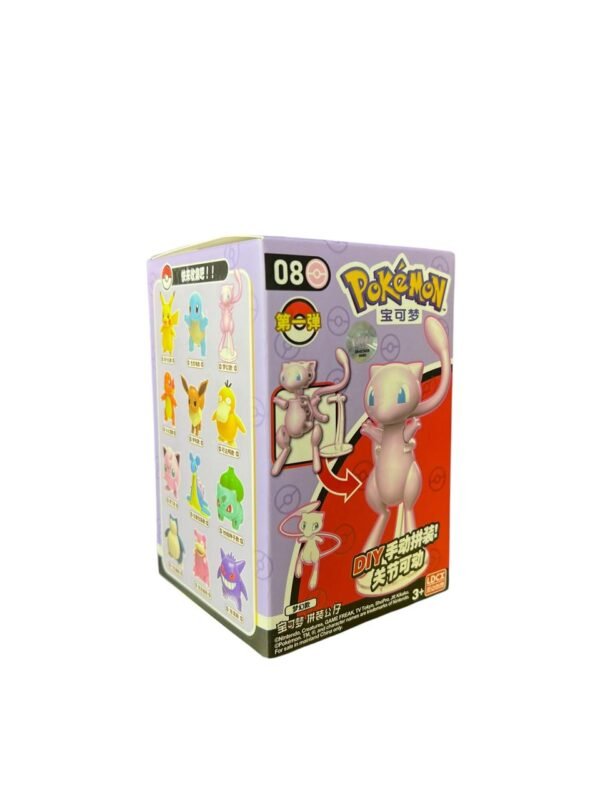 Figura Armable Mew + Pokebola Pokemon 6 Cm - Imagen 4