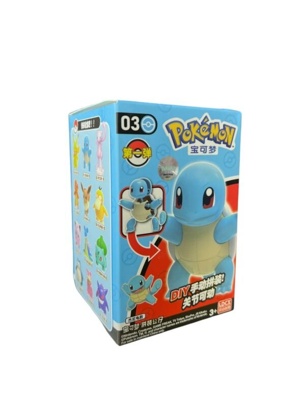 Figura Armable Squirtle + Pokebola Pokemon 6 Cm - Imagen 5