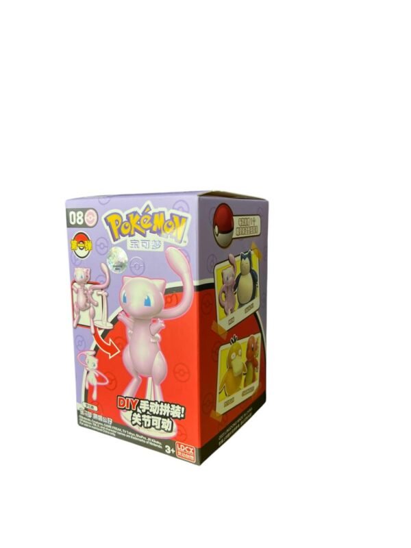 Figura Armable Mew + Pokebola Pokemon 6 Cm - Imagen 3