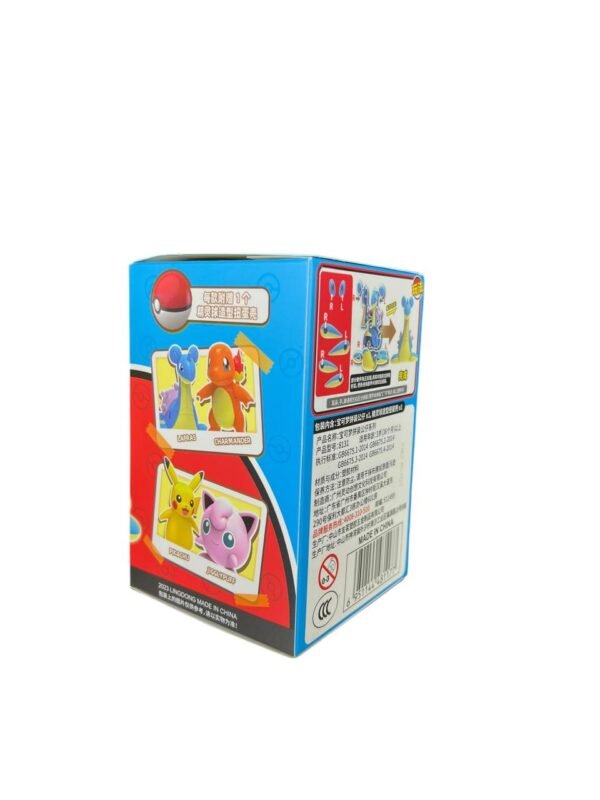 Figura Armable Lapras + Pokebola Pokemon 7 Cm - Imagen 5