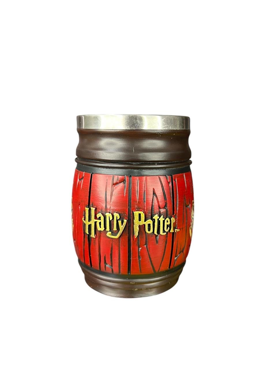 Mug Resina Barril Rojo Harry Potter 14cm - Imagen 5