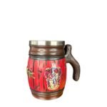 Mug Resina Barril Rojo Harry Potter 14cm