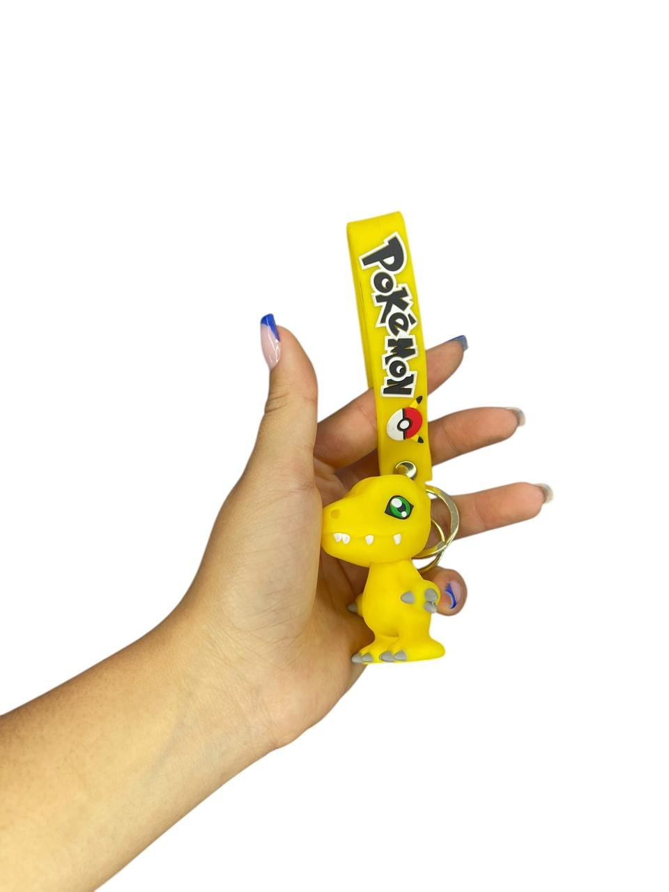 Llavero Goma 3d Agumon Adventure Digimon - Imagen 4