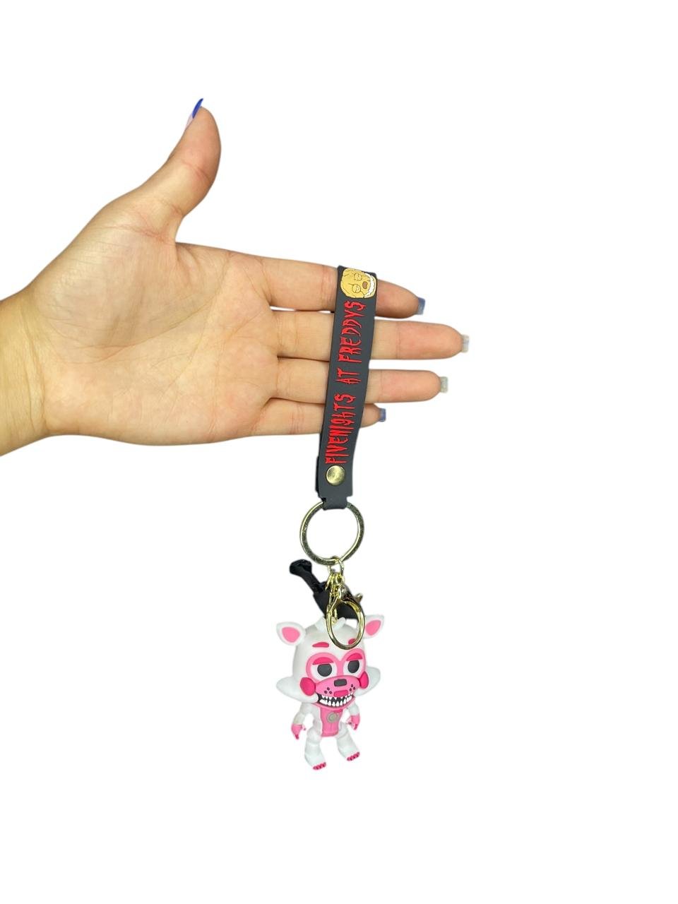 Llavero Goma 3d Funtime Foxy Five Nights At Freddys