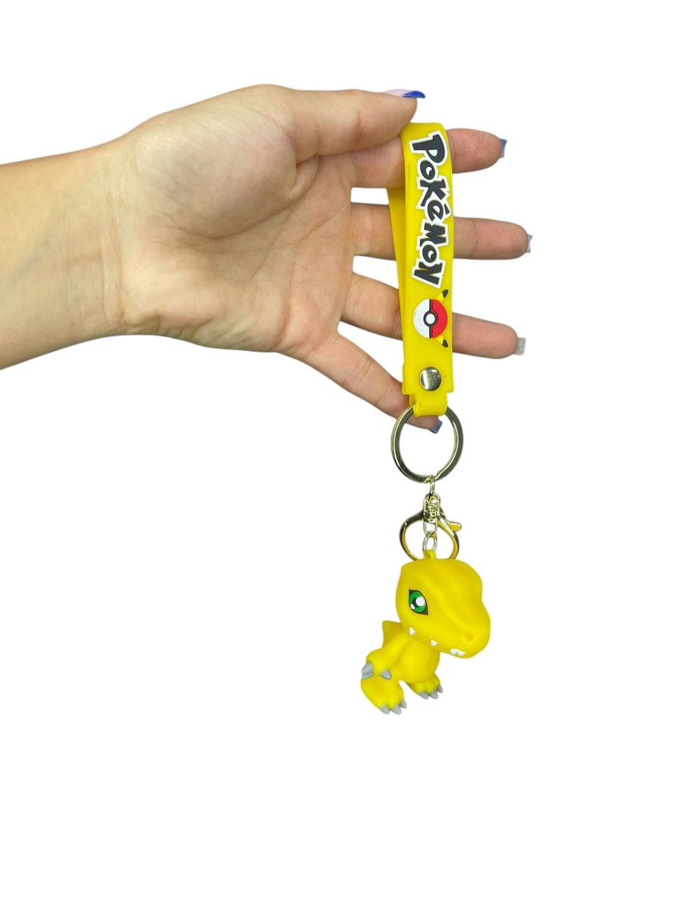 Llavero Goma 3d Agumon Adventure Digimon