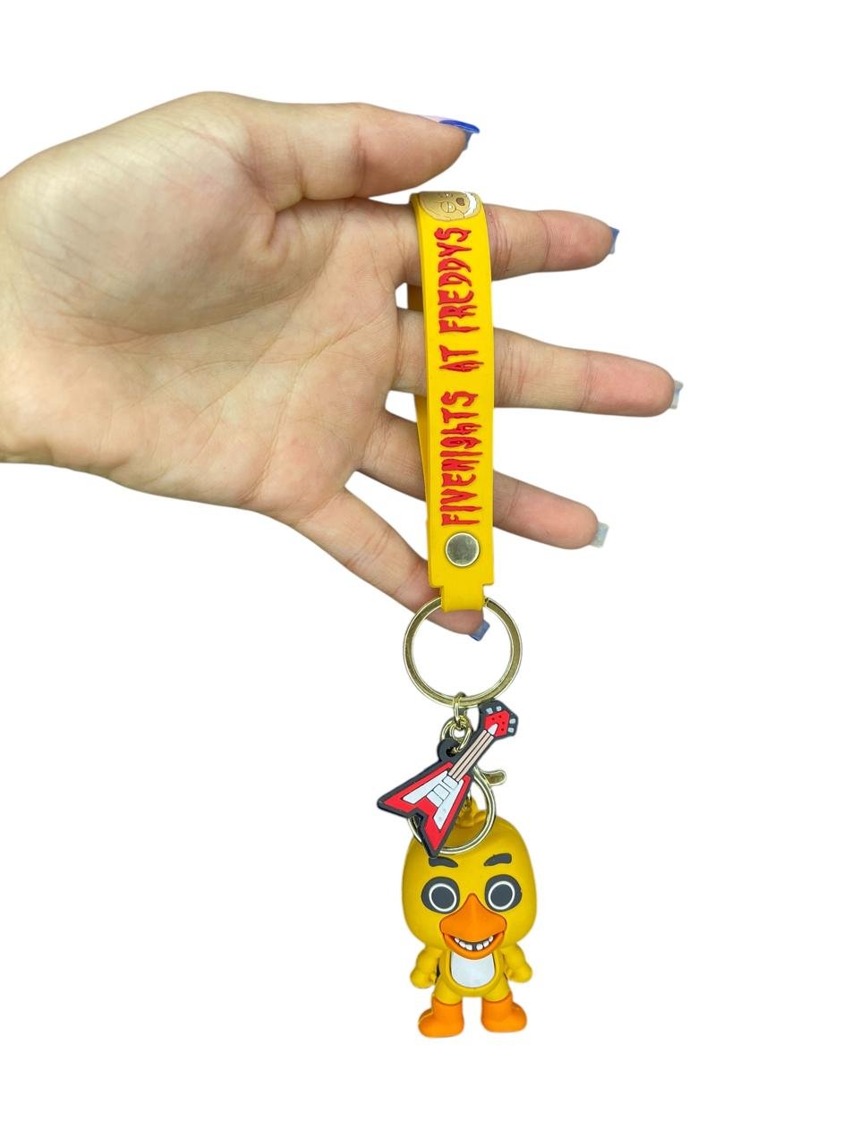 Llavero Goma 3d Chica Five Nights At Freddy's - Imagen 3