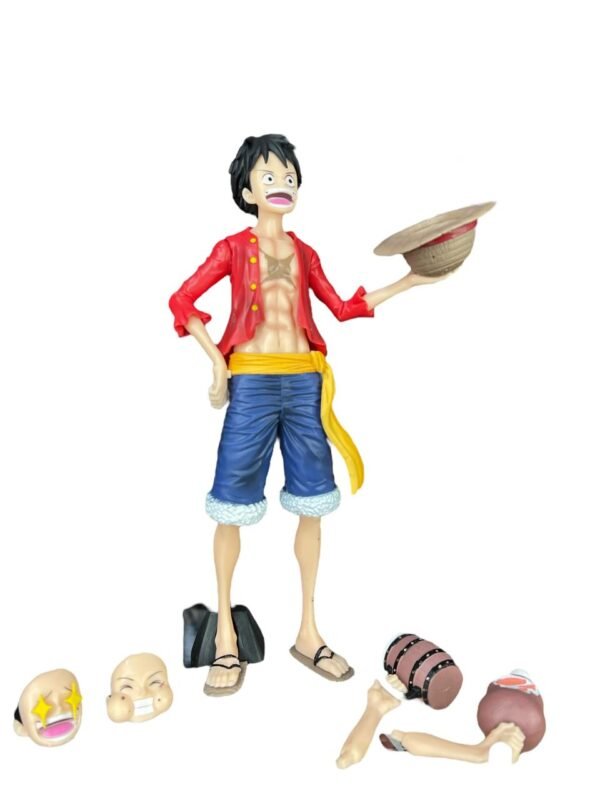 Figura 29cm Luffy One Piece Con Accesorios