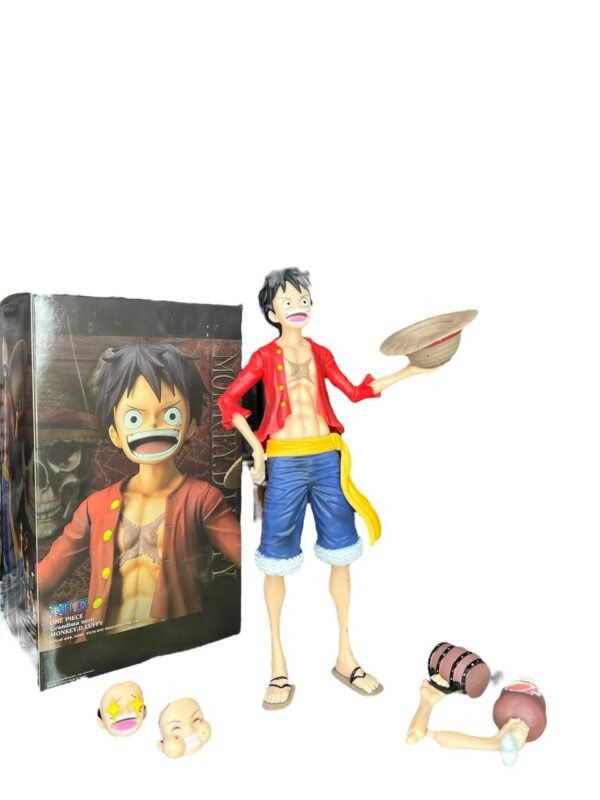 Figura 29cm Luffy One Piece Con Accesorios - Imagen 2