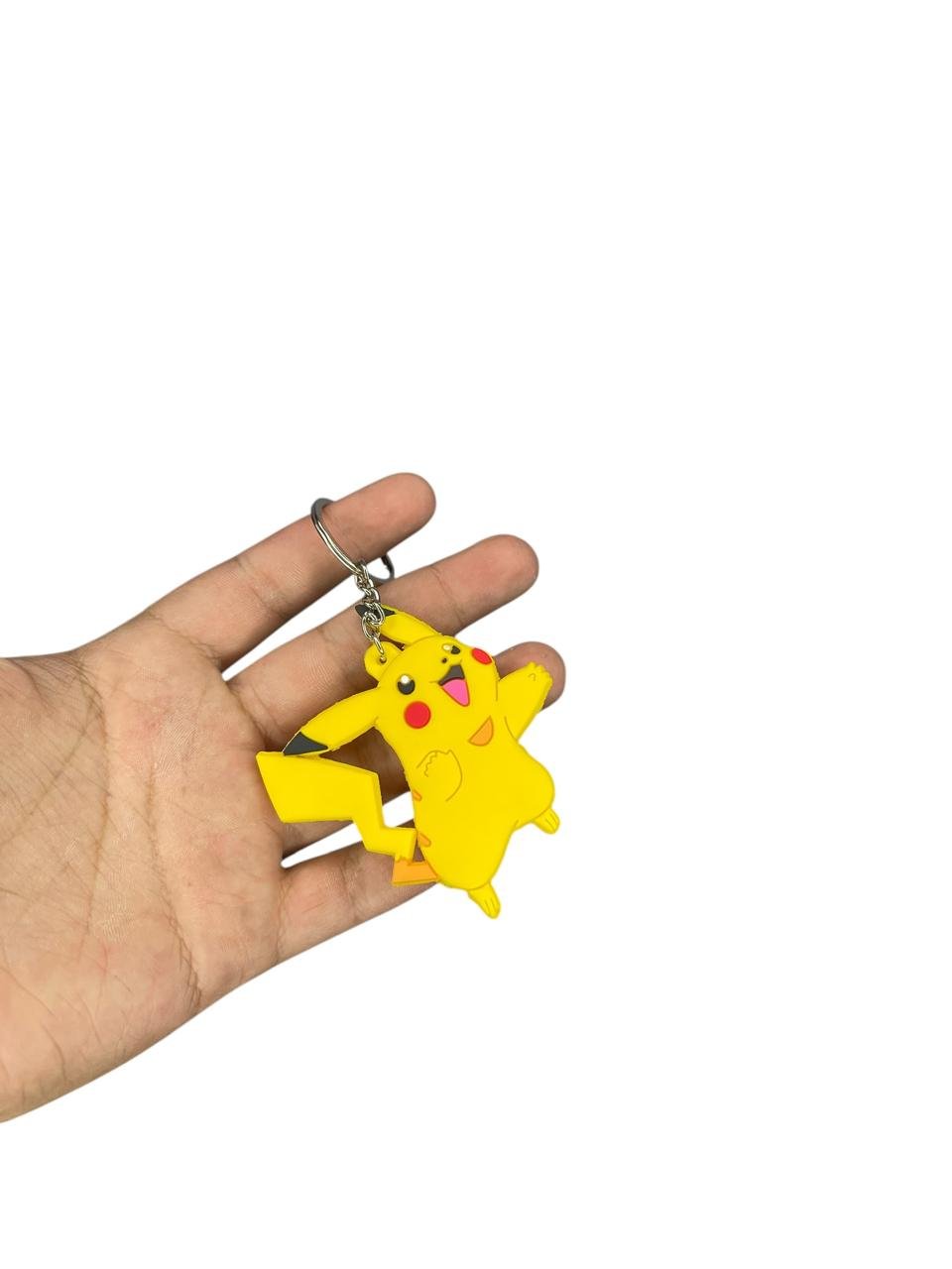 LLavero Goma Plano Pikachu Pokemon - Imagen 3