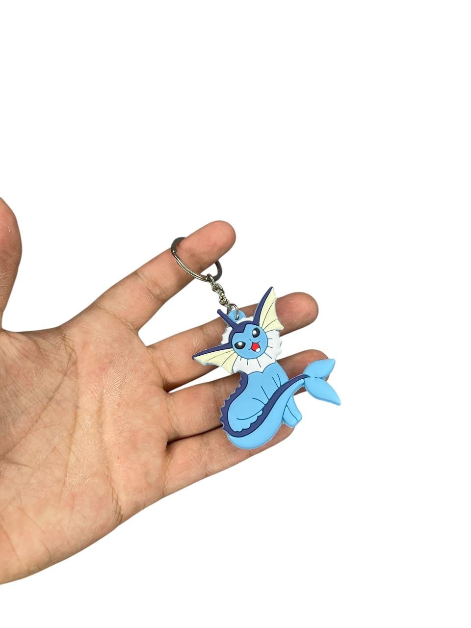 LLavero Goma Plano Vaporeon Pokemon - Imagen 3