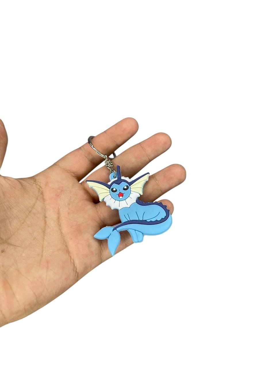 LLavero Goma Plano Vaporeon Pokemon - Imagen 2