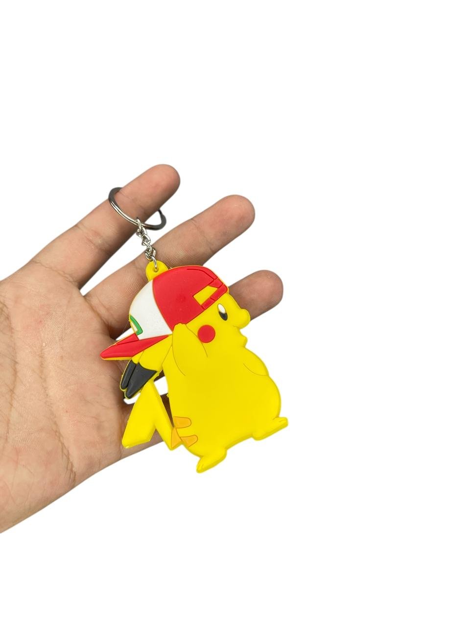 LLavero Goma Plano Pikachu Gorra Ahs Pokemon - Imagen 3