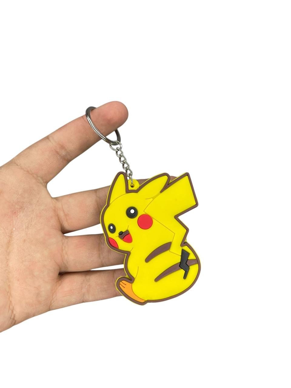 LLavero Goma Plano Pikachu Pokemon - Imagen 3