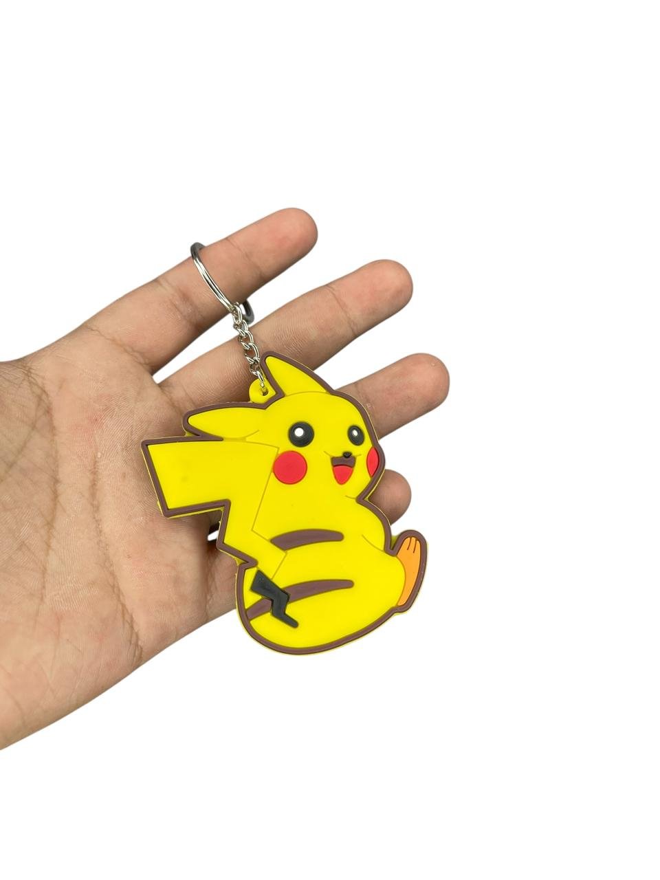 LLavero Goma Plano Pikachu Pokemon - Imagen 2