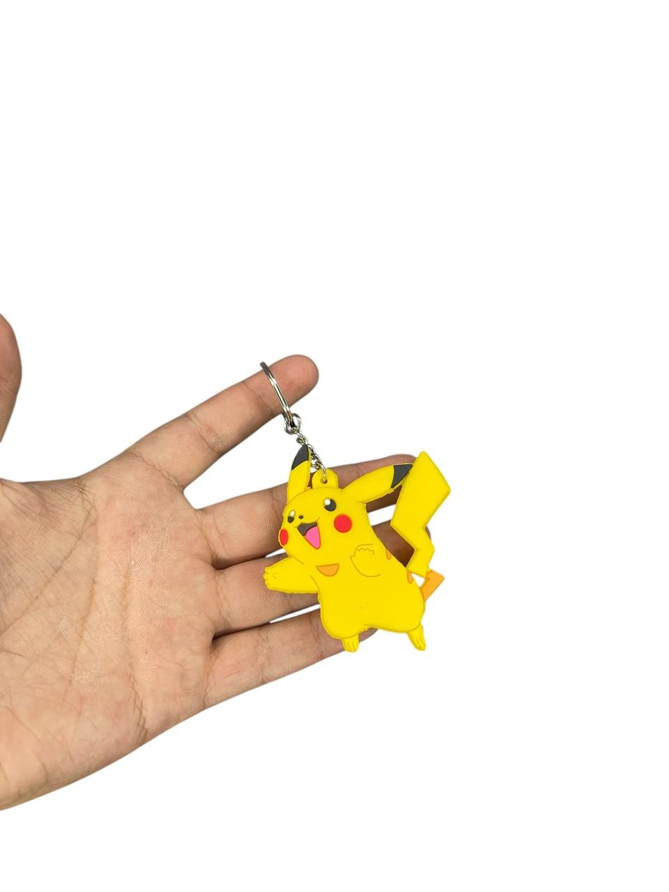 LLavero Goma Plano Pikachu Pokemon - Imagen 2