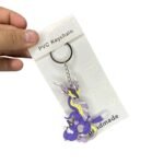 LLavero Goma Plano Violet Pokemon