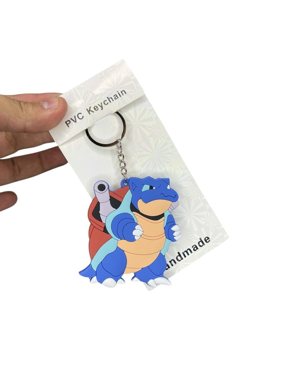 LLavero Goma Plano Blastoise Pokemon