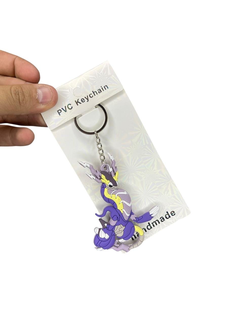 LLavero Goma Plano Violet Pokemon