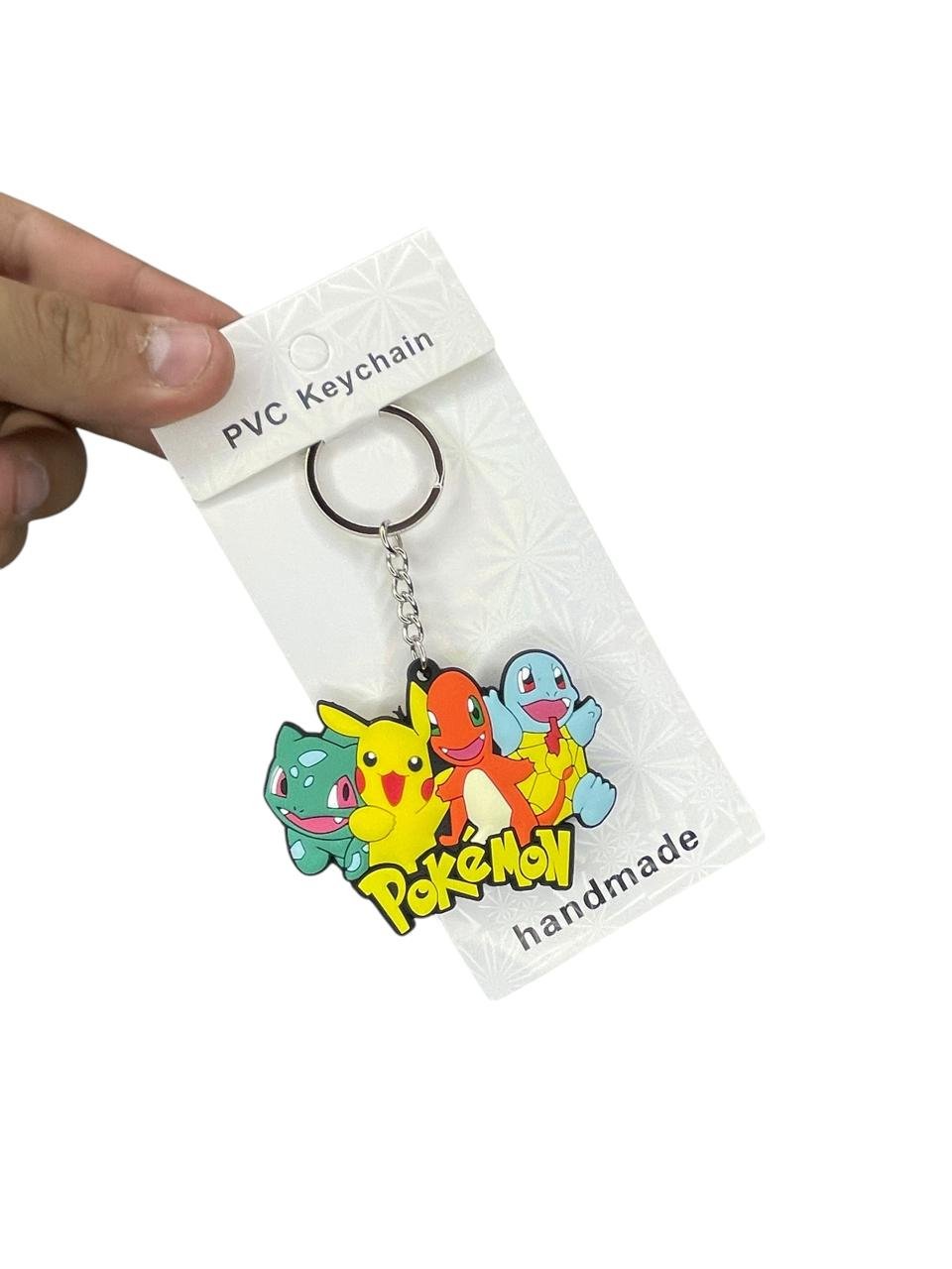 LLavero Goma Plano Pokemones Pokemon