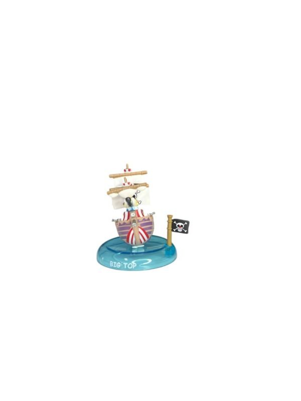 Minifigura Barco Big Top Tapa Azul 5cm - One Piece