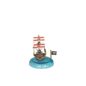 Minifigura Luffy Thousand Sunny Tapa Azul 5cm - One Piece