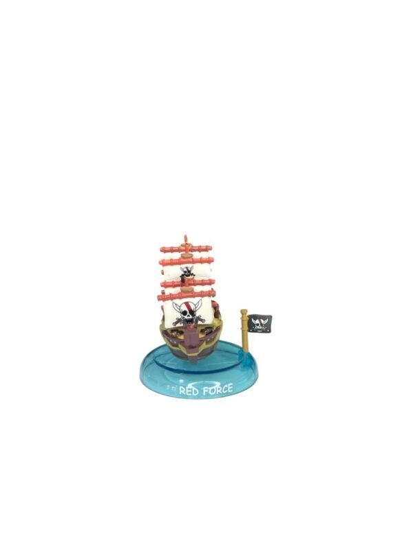 Minifigura Luffy Thousand Sunny Tapa Azul 5cm - One Piece
