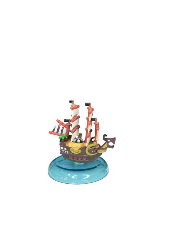 Minifigura Luffy Thousand Sunny Tapa Azul 5cm - One Piece - Imagen 4