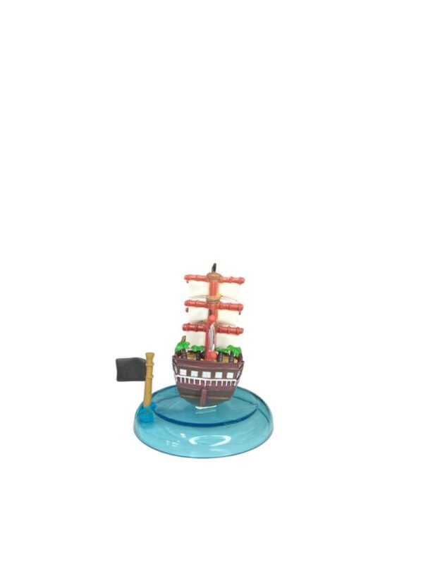 Minifigura Luffy Thousand Sunny Tapa Azul 5cm - One Piece - Imagen 3