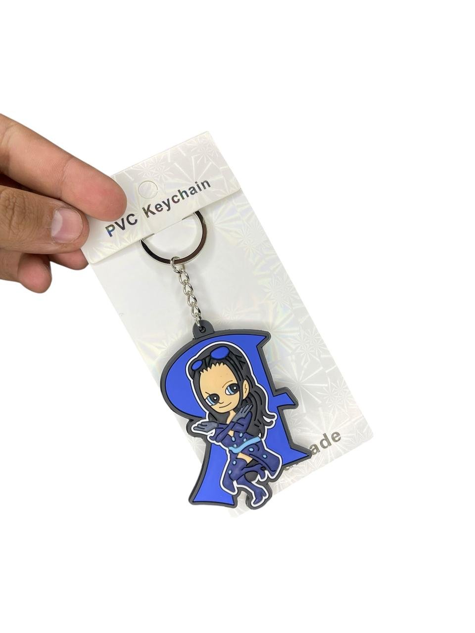 LLavero Goma Plano Nico Robin One Piece