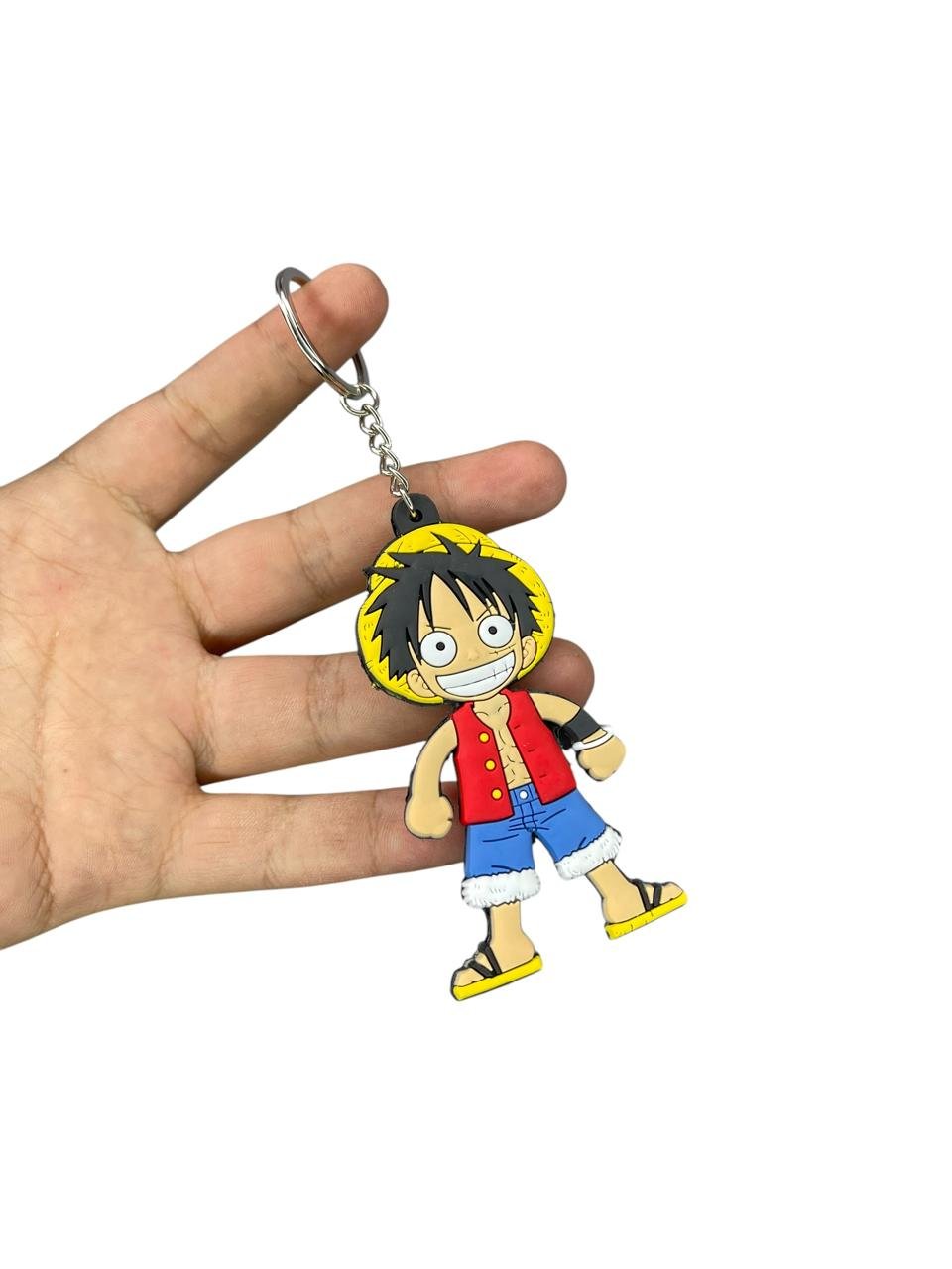 LLavero Goma Plano Luffy One Piece - Imagen 2