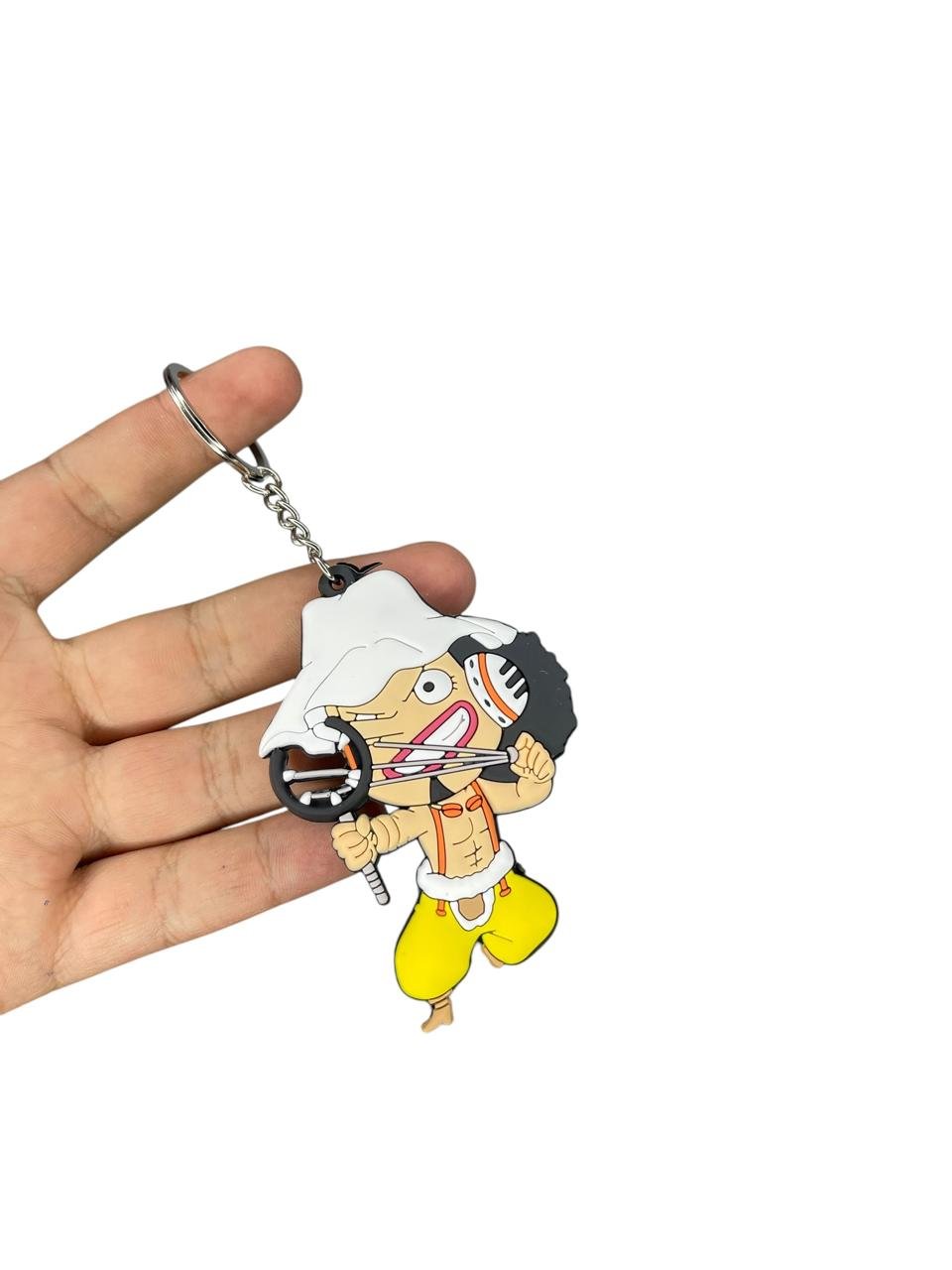 LLavero Goma Plano Usopp One Piece - Imagen 2