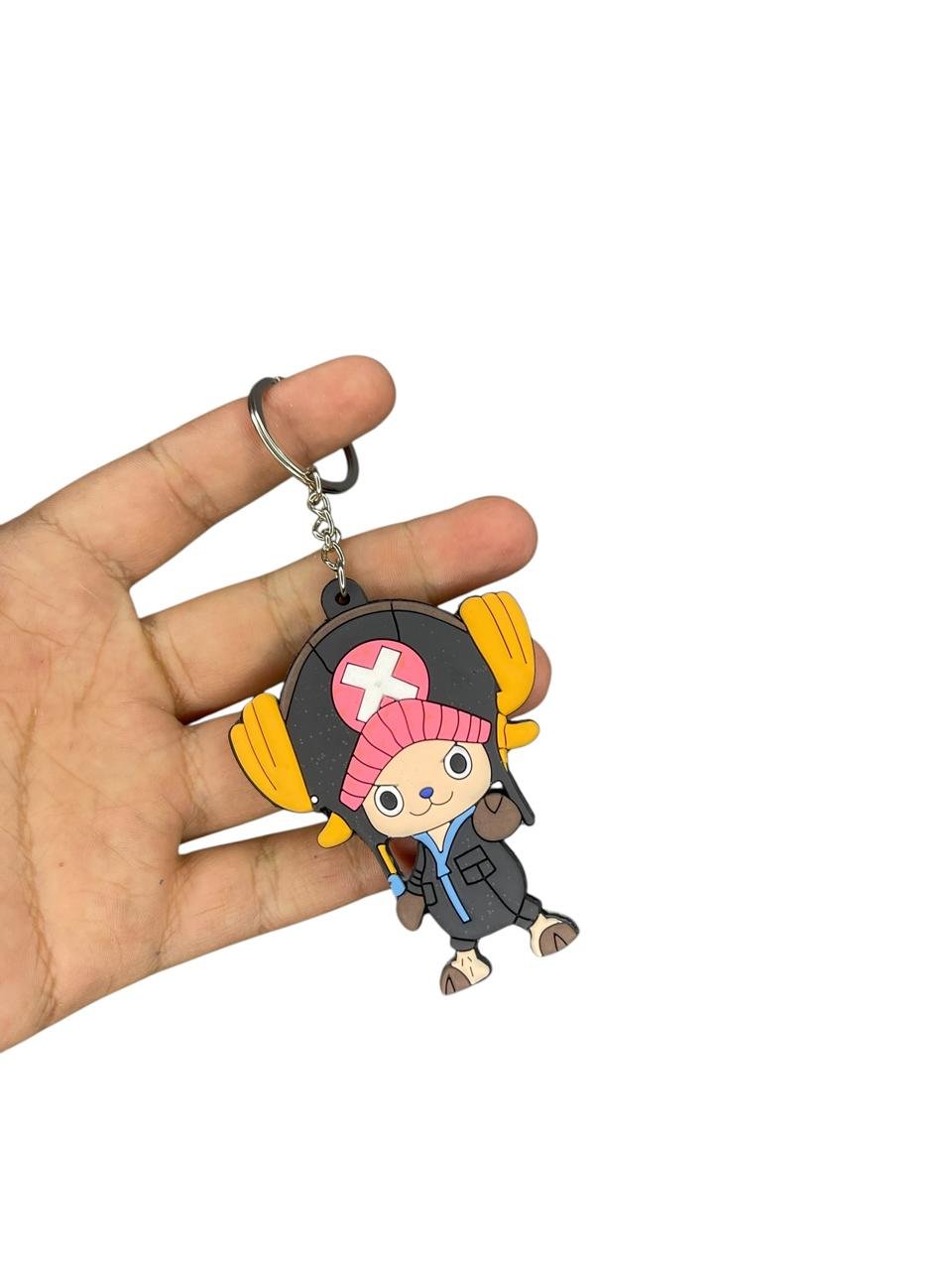 LLavero Goma Plano Chopper One Piece - Imagen 3