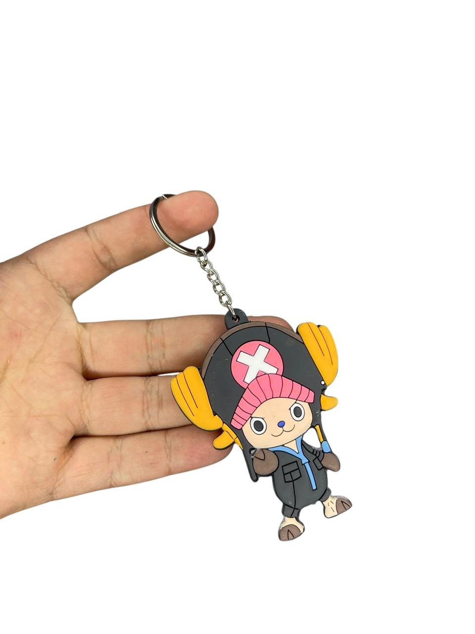 LLavero Goma Plano Chopper One Piece - Imagen 2