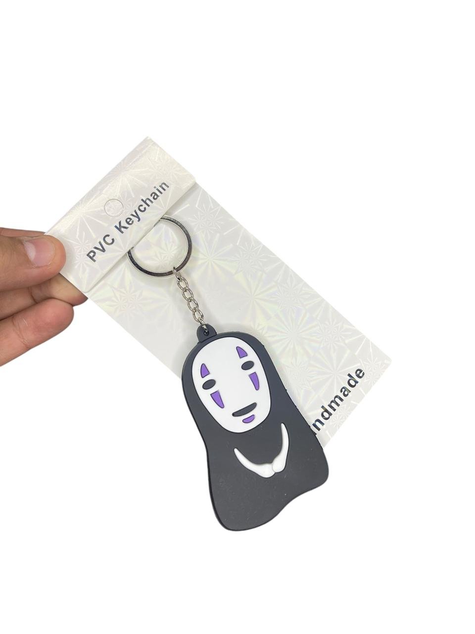 LLavero Goma Plano Sin Cara Totoro Studio Ghibli