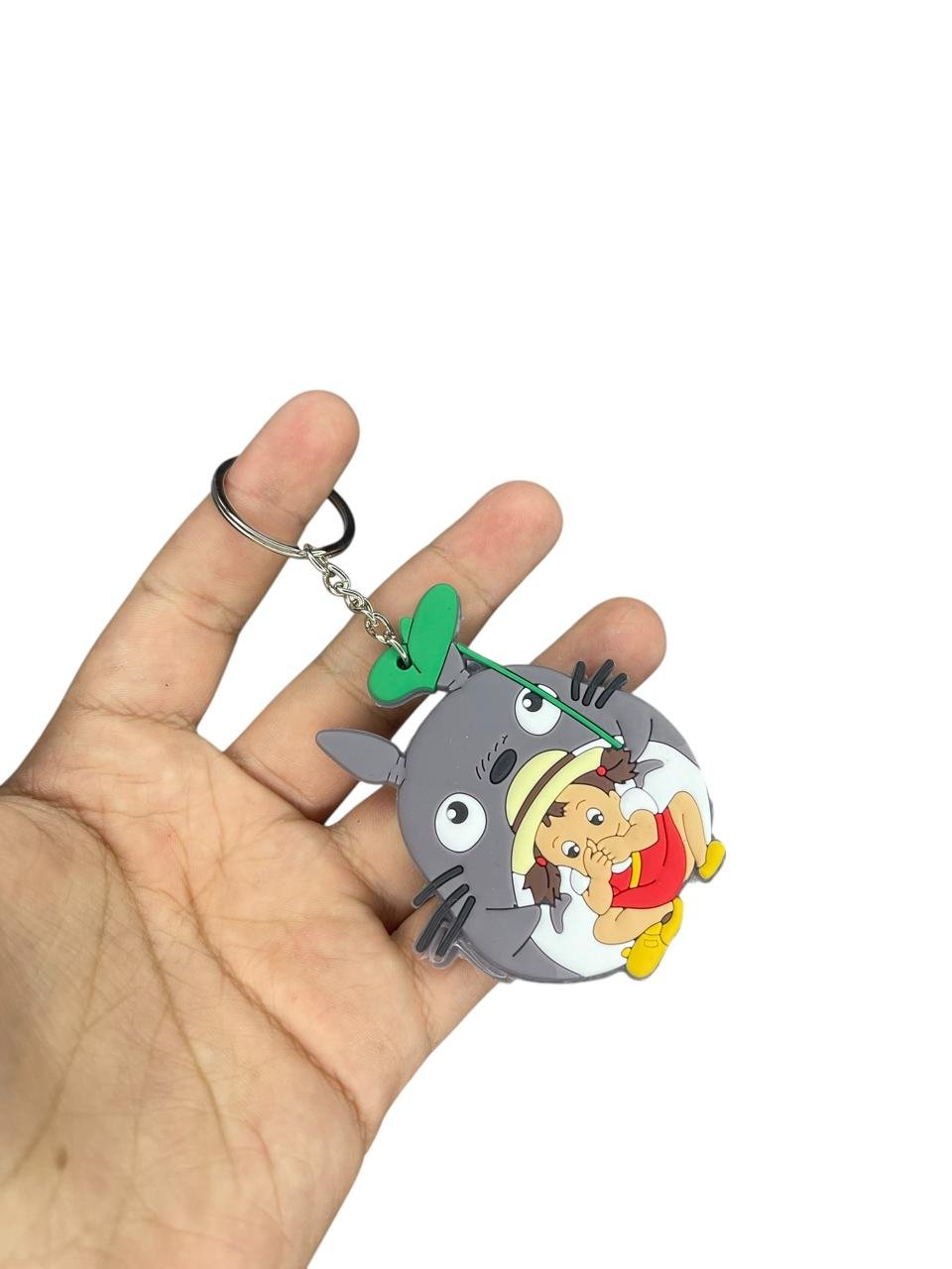 LLavero Goma Plano Totoro Con La Niña Studio Ghibli - Imagen 3