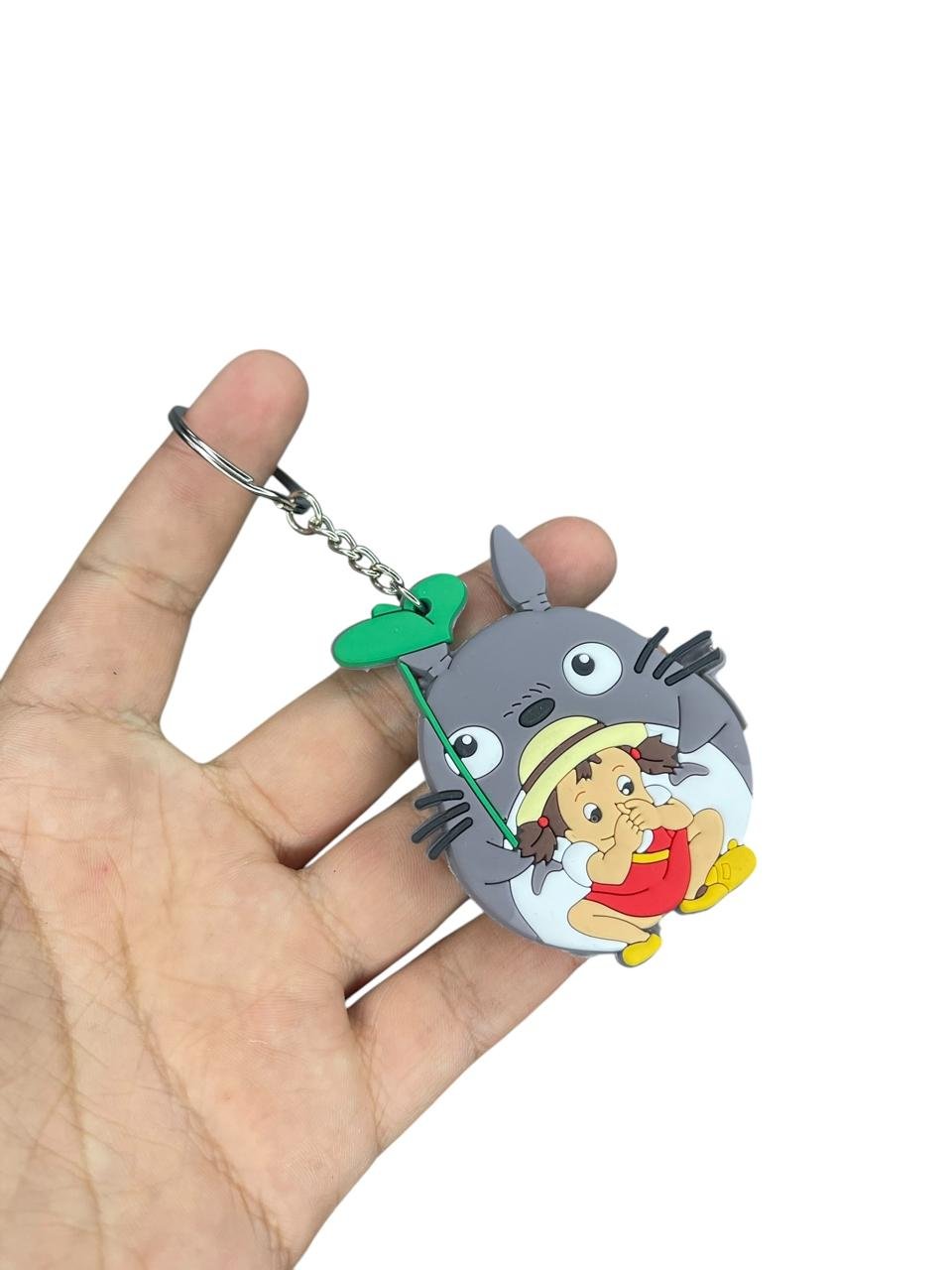 LLavero Goma Plano Totoro Con La Niña Studio Ghibli - Imagen 2