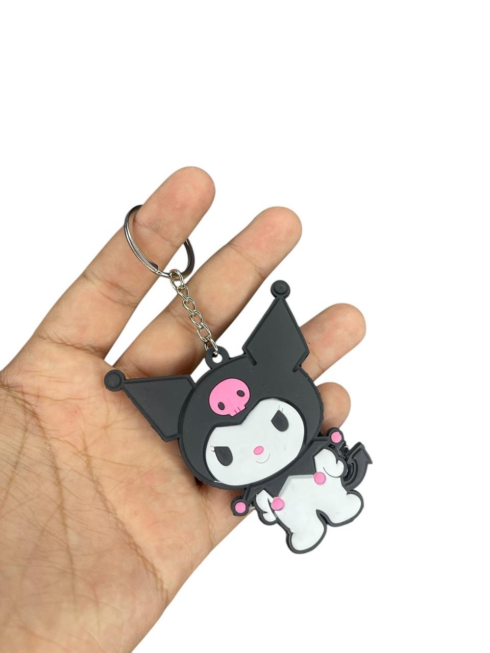 LLavero Goma Plano Kuromi Sanrio - Imagen 3