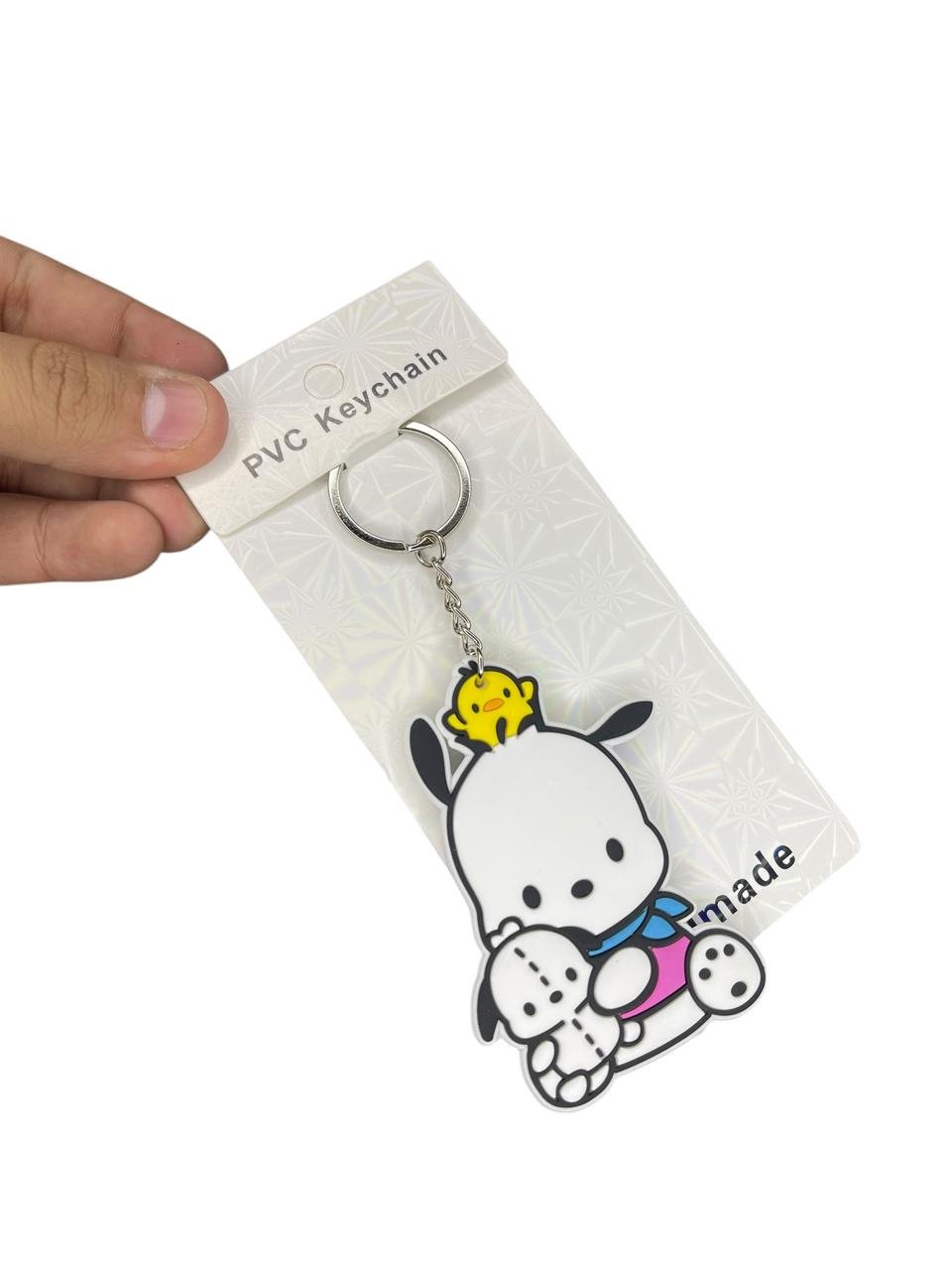 LLavero Goma Plano Pochacco Sanrio