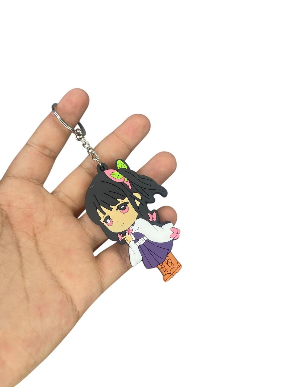 LLavero Goma Plano Kanao Demon Slayer - Imagen 3