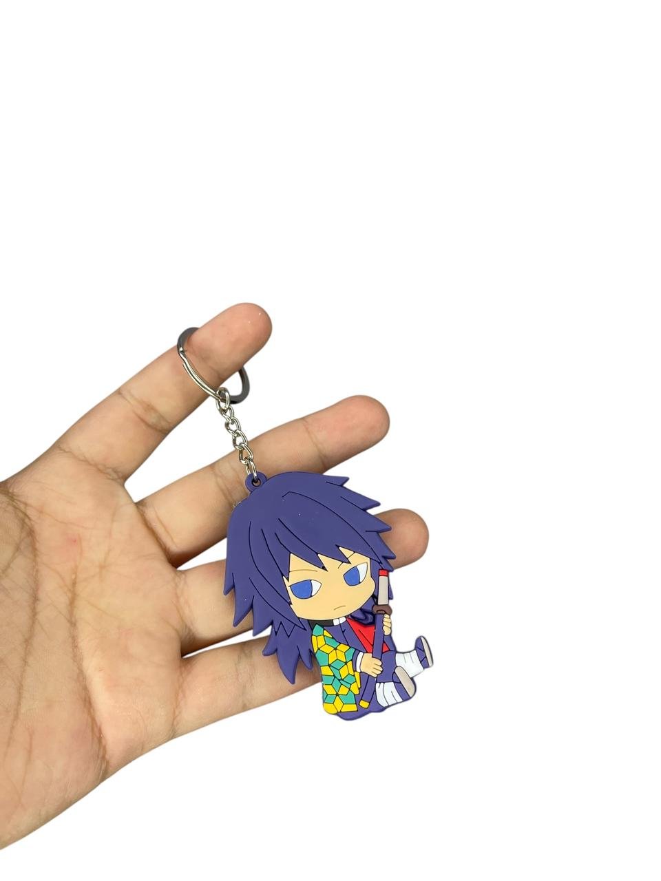 LLavero Goma Plano Tomioka Demon Slayer - Imagen 3