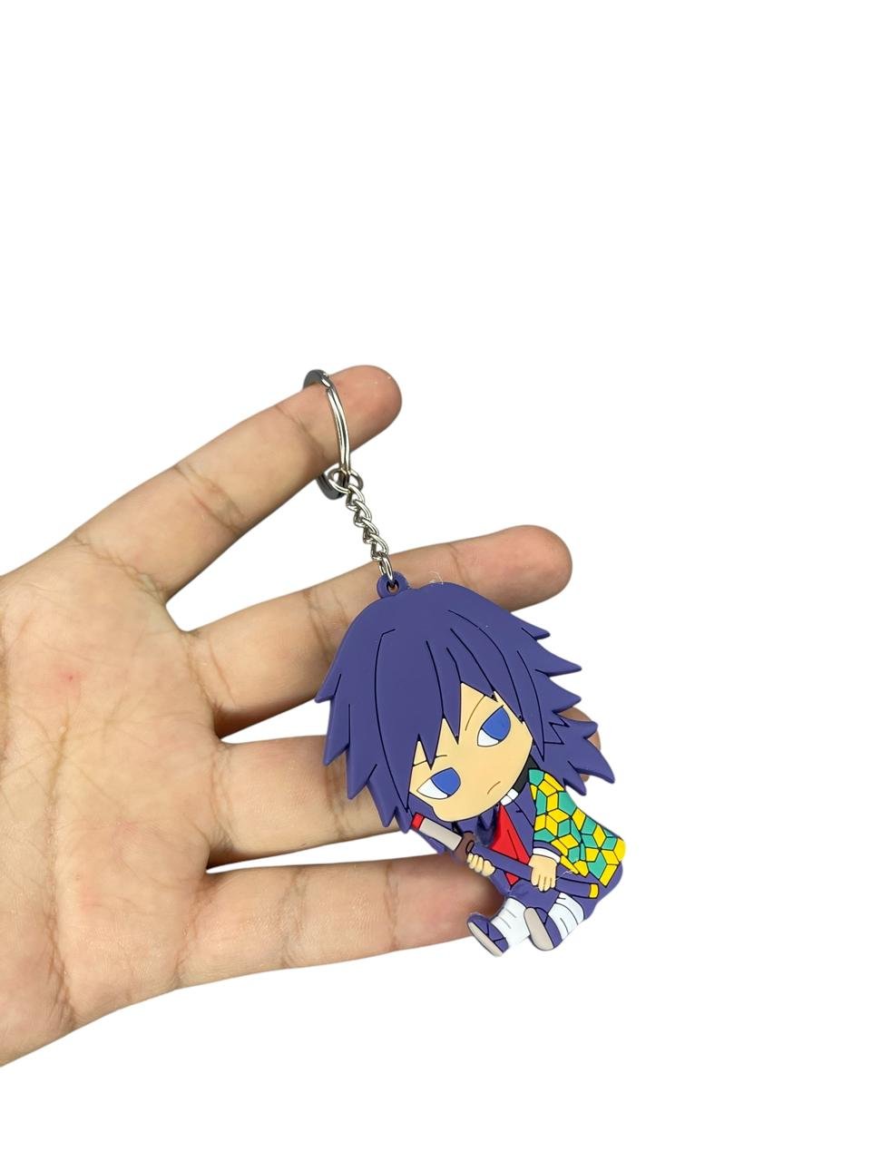 LLavero Goma Plano Tomioka Demon Slayer - Imagen 2