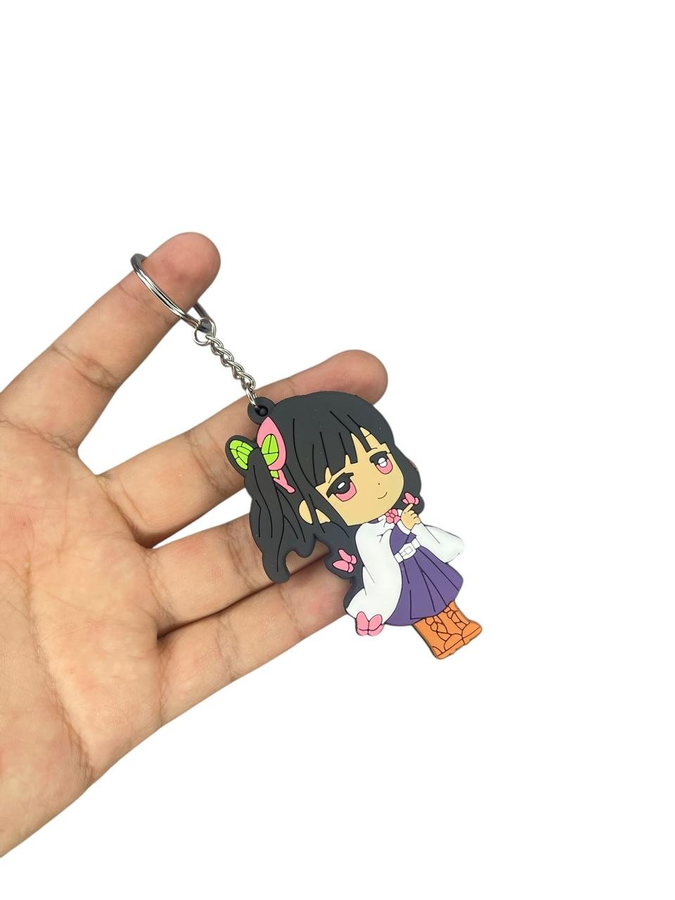 LLavero Goma Plano Kanao Demon Slayer - Imagen 2