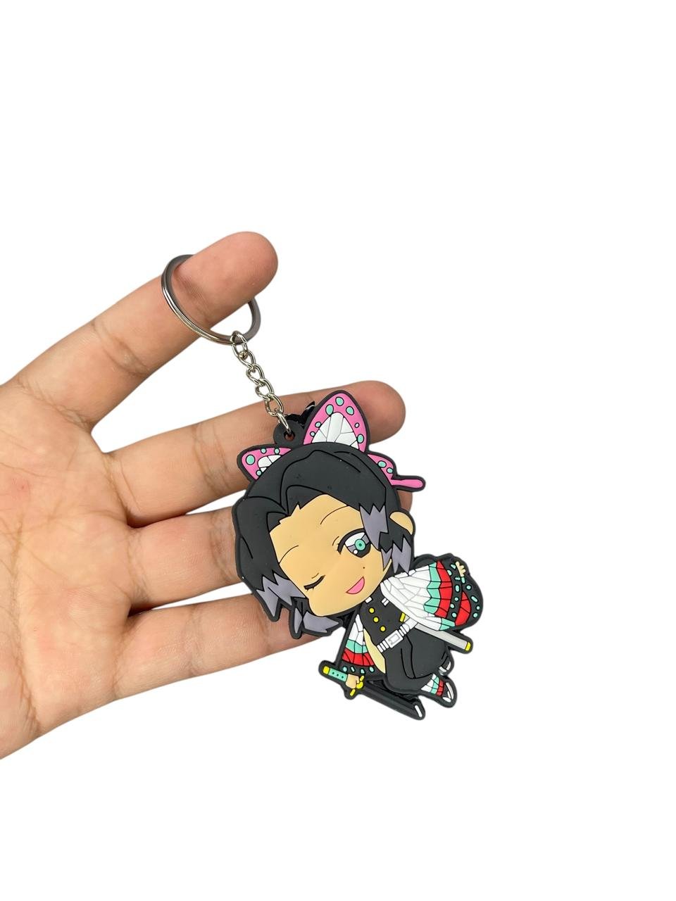 LLavero Goma Plano Shinobu Demon Slayer - Imagen 2