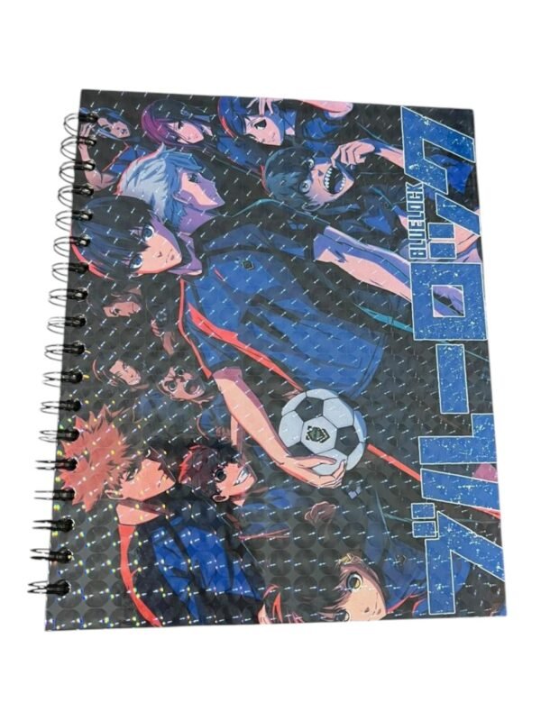 Cuaderno Argollado 1 Materia - Blue Lock