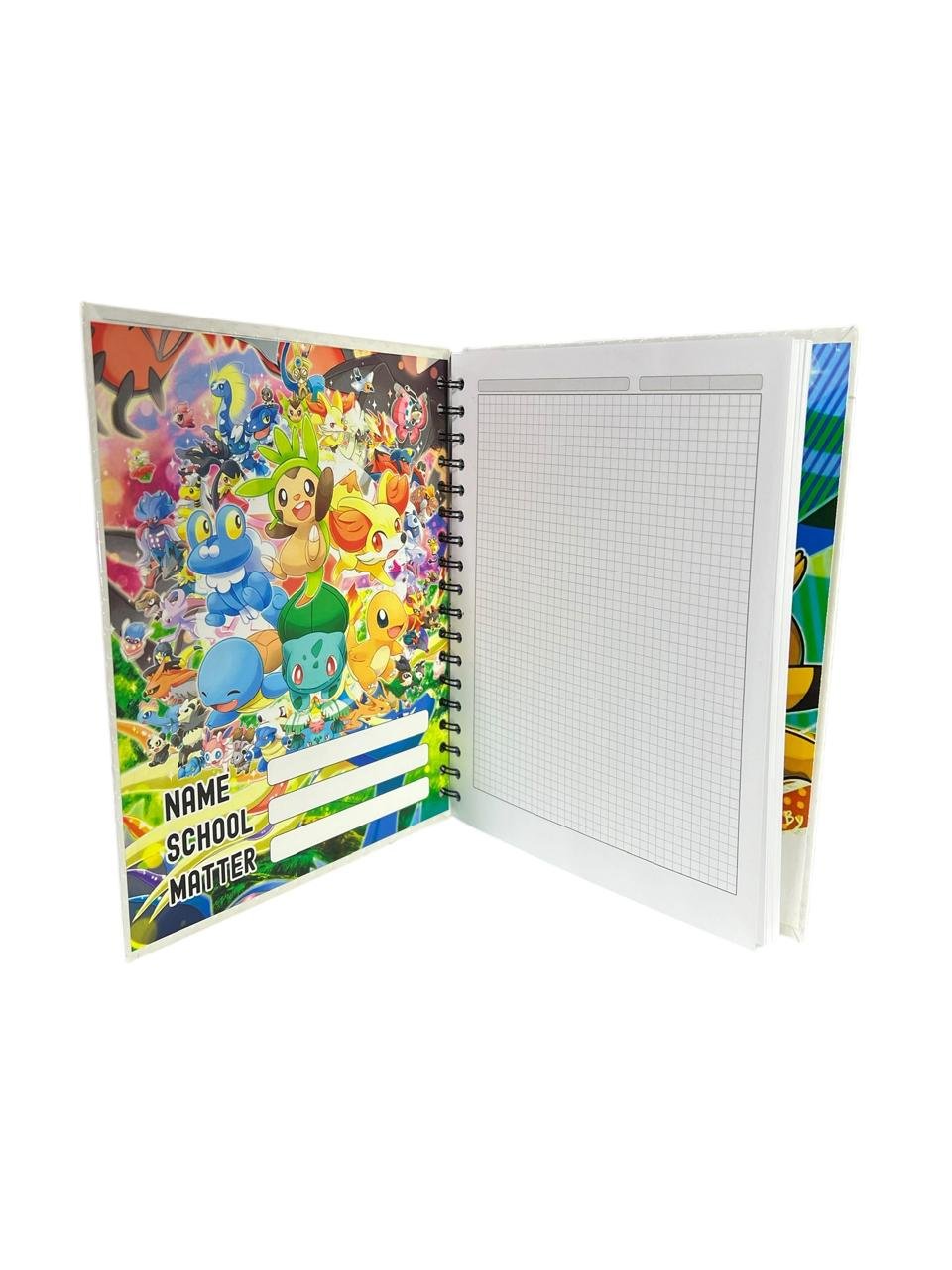 Cuaderno Argollado 1 Materia - Gengar Pokemon - Imagen 3