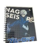 Cuaderno Argollado 1 Materia - Blue Lock