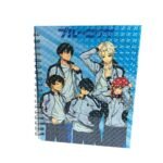 Cuaderno Argollado 1 Materia - Blue Lock